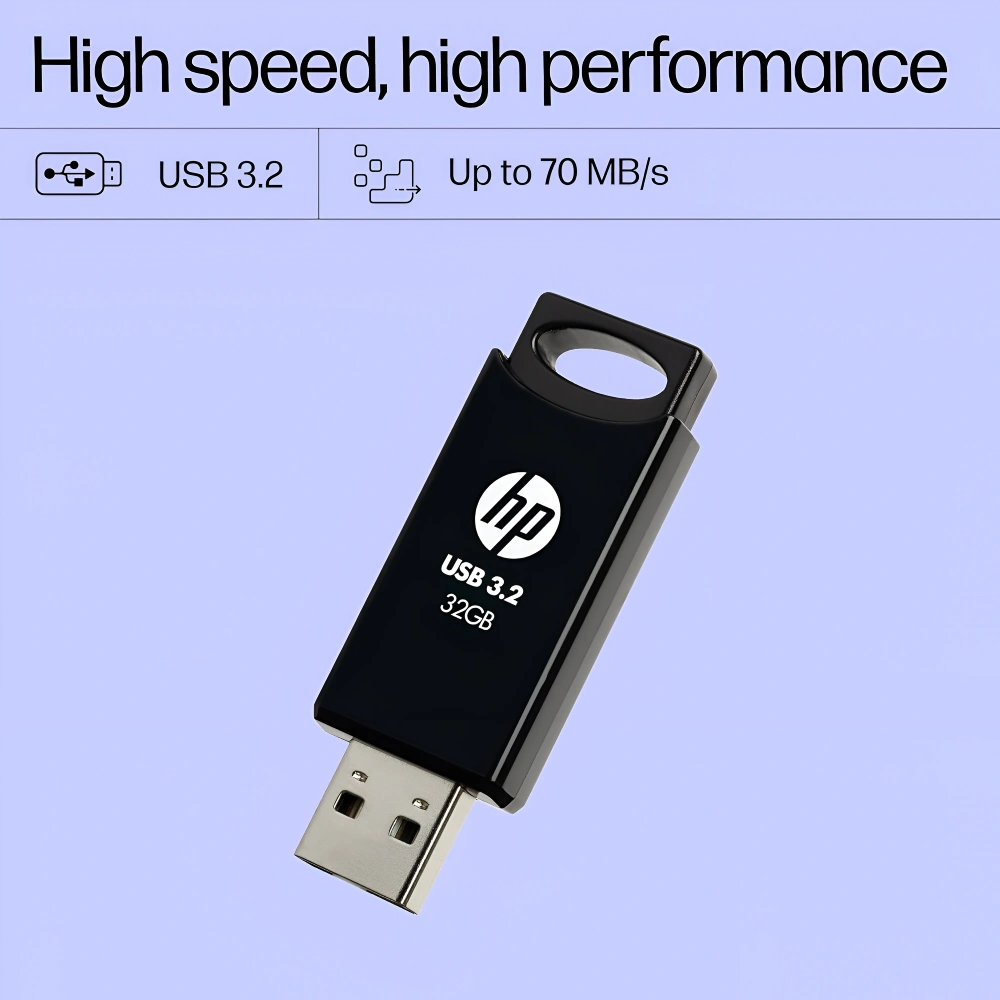 HP Pendrive 712w 32GB USB 3.2 (Black) view 4
